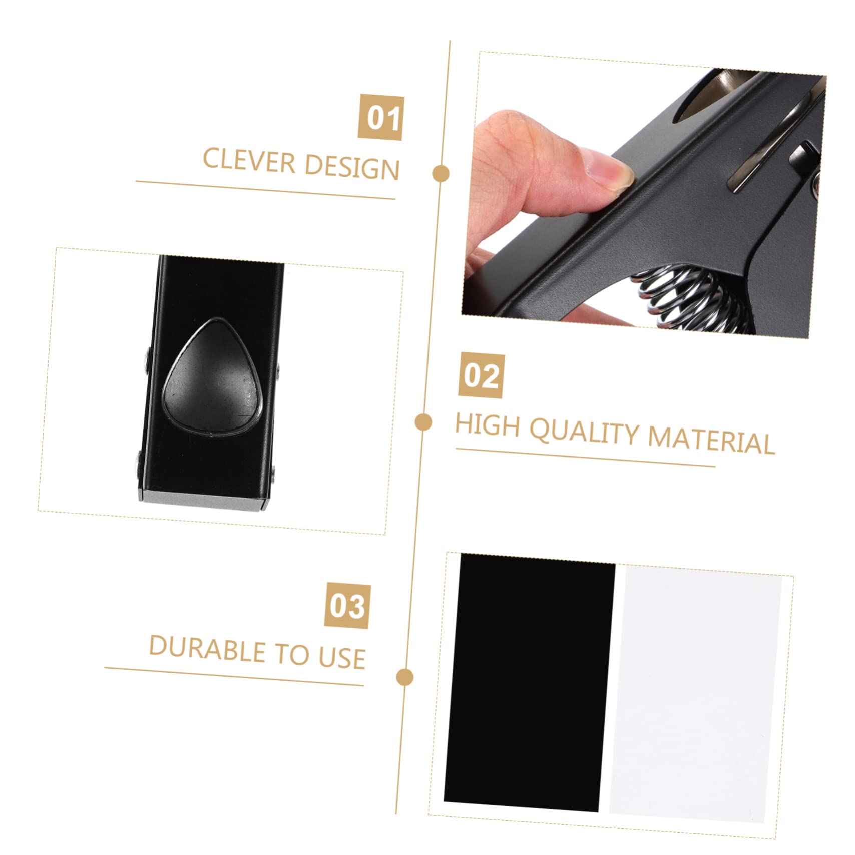 Mikinona Plektrumstanze und Elegantem Design mit Rutschfestem Silikonpad aus Eisen Gitarren und Selbstgemacht Zubehör zum Herstellen von Picks für Gitarrenbauer