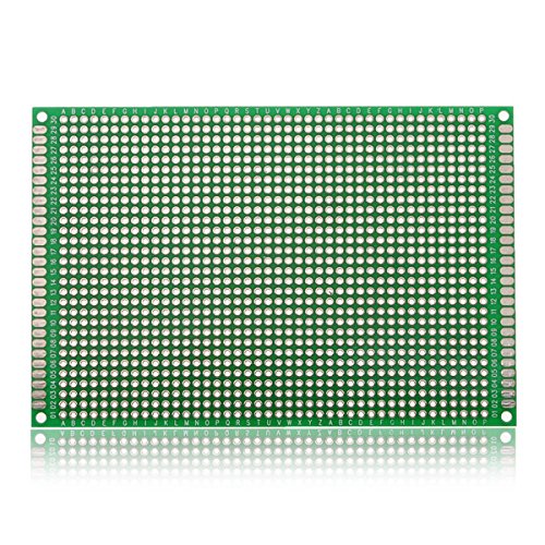 10Pcs 80 * 120Mm FR-4 Placa De Circuito Impreso PCB De Doble Cara Prototipo