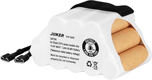 Batería de repuesto XB75N para Shark SV75N SV75_N SV75Z_N SV75Z_N Serie SV75C_N aspiradora de mano perfecta para mascotas, batería de 15.6 V Max