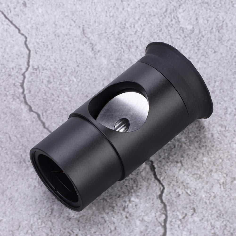Oculaire de Visée 1,25 Pouce en Alliage d'Aluminium - Collimation Optique pour Télescope Astronomique - Accessoire Noir