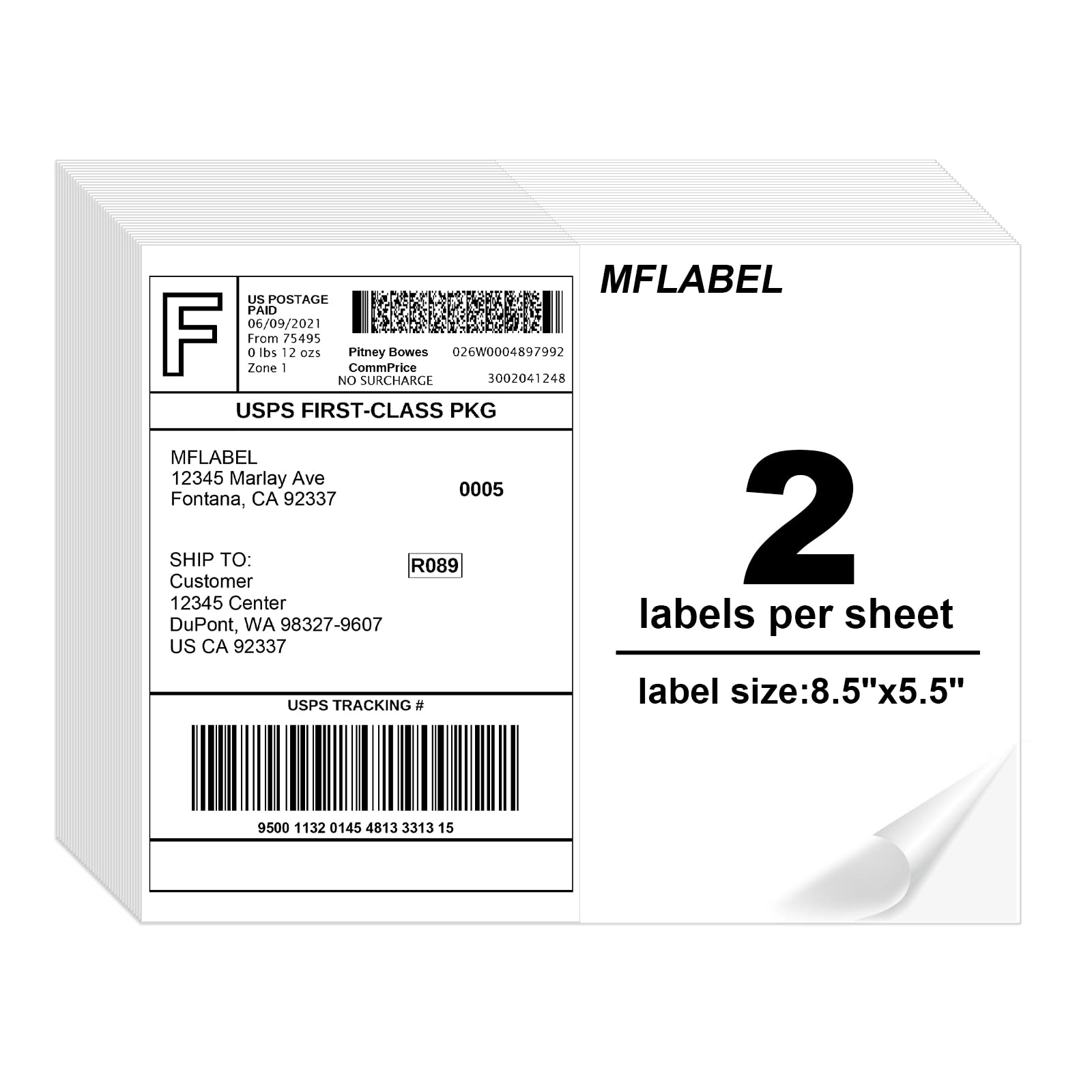 Amazon Shipping Label
