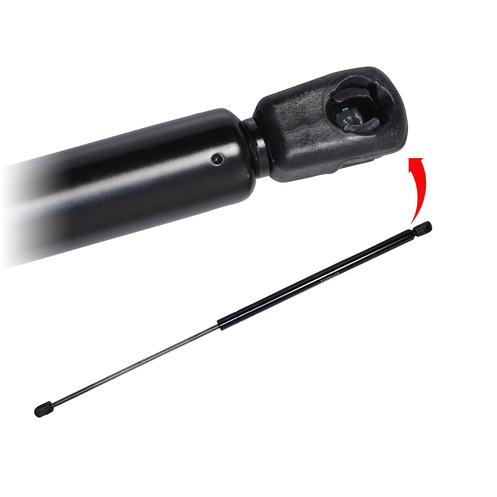 BESTPRICE 2x cofano molla a gas 200 N ammortizzatore molla a gas Compatibile con ALFA ROMEO GTV (916_), SPIDER (916_)