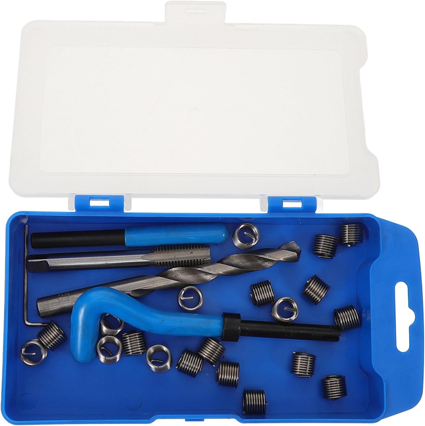 SOLUSTRE 1set Threaded Insert Tool Kit for Thread Repair Tools Comprehensive Range Easy to Use Thread Repair