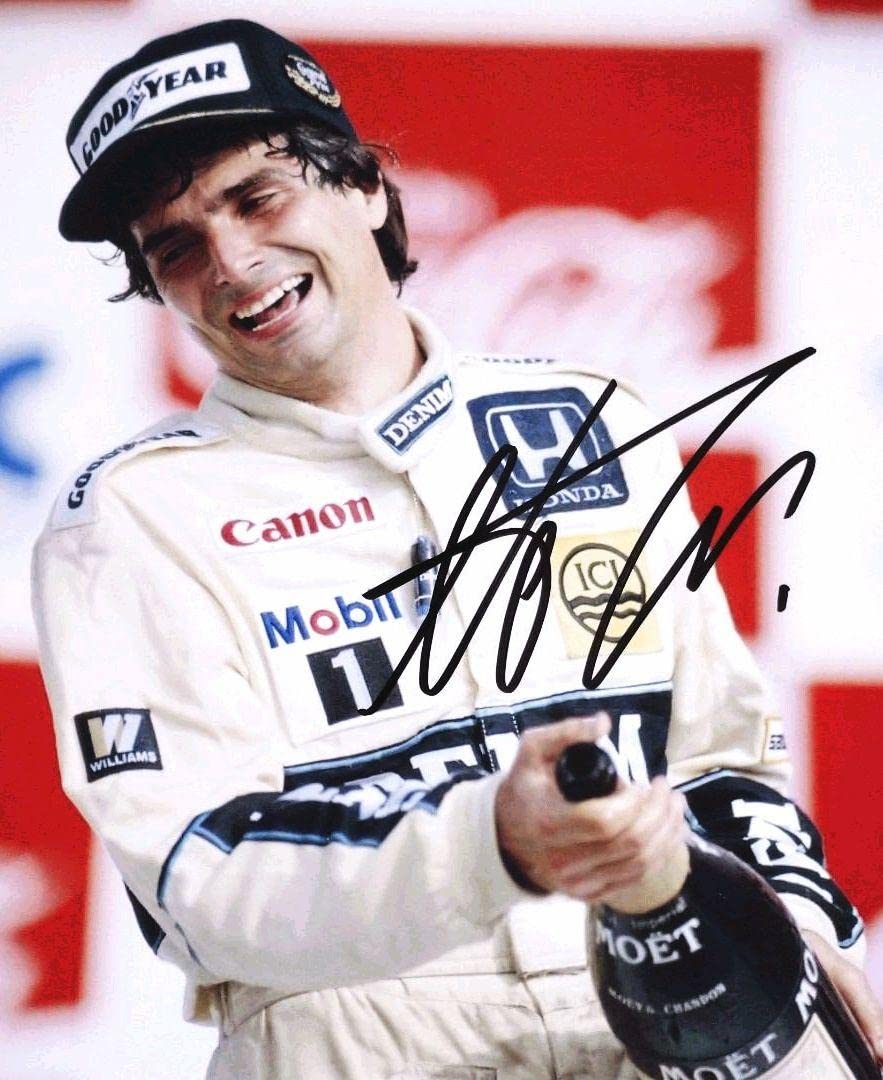 ネルソン ピケ サイン 色紙 Amazon.co.jp: セール中…ネルソン ピケ直筆サイン入り超 大型写真…F1