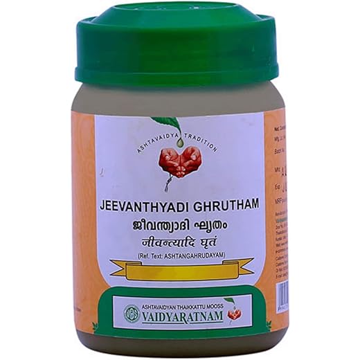 VAIDYARATNAM Jeevanthyadi Ghrutham 150 G Pack Of 1 - B08N1FL
