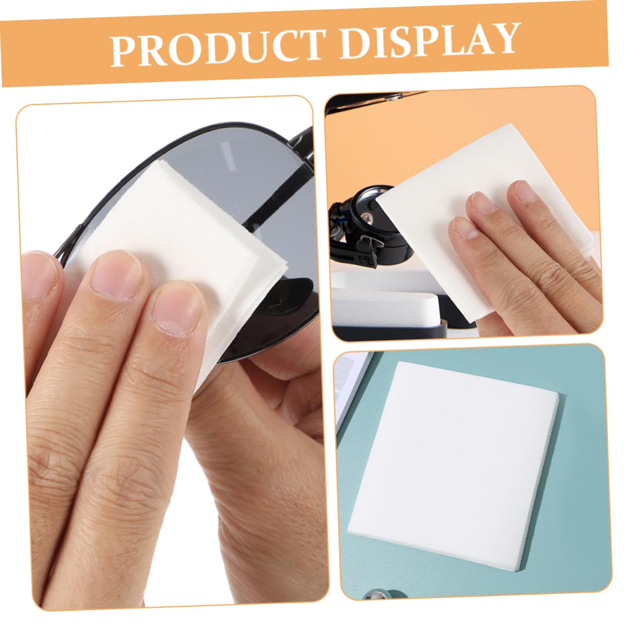 Zerodeko 3 Series De Papel Sin Polvo Computadora Portátil Limpiar Hilas Desmaquillantes Papel De Limpieza De Lentes De Limpieza De Lentes 1200 Piezas*3
