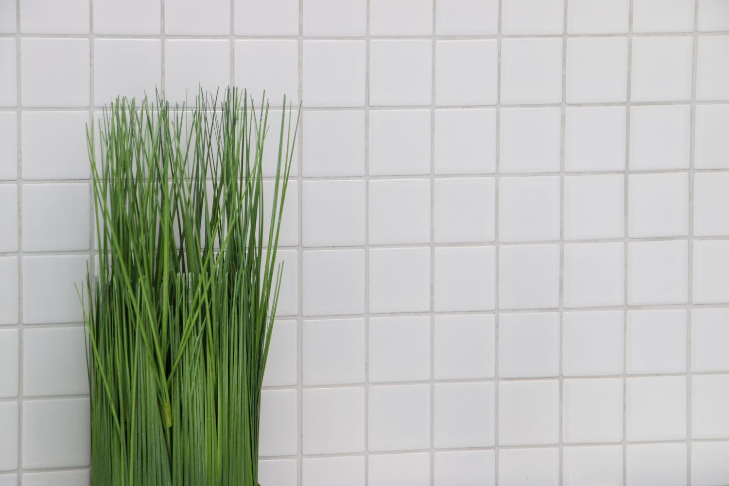 Lot De 10 Feuilles De Mosaïque Carrées Noir/blanc Mat 48 X 48 X 6 Mm