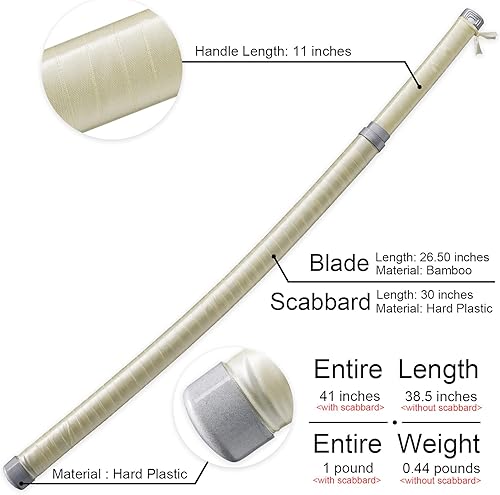 Miniatura 2 de RENGENG Cosplay Demon Slayer - Espada de anime de textura original, cuerda de cera para herida a mano, varios estilos disponibles