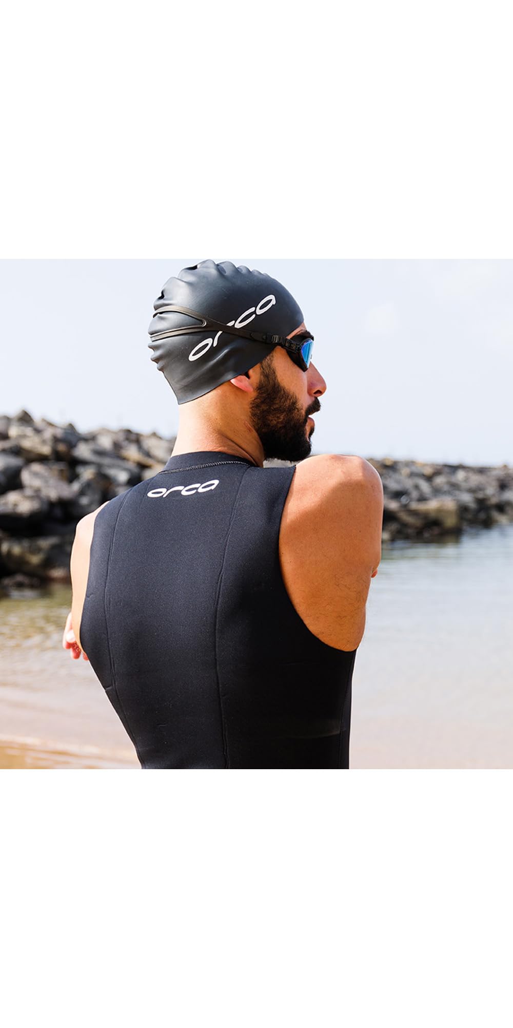 Orca Heatseeker Combinaison de plongée en néoprène pour homme Noir