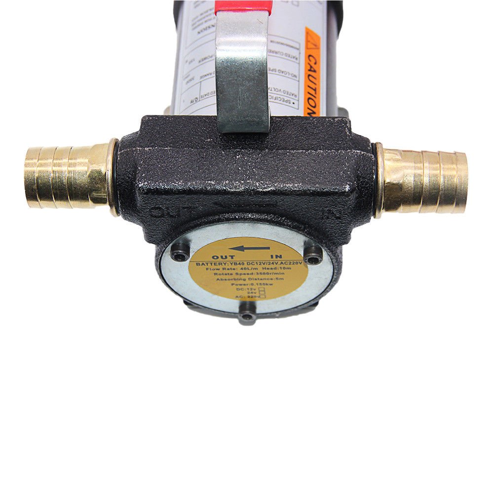 Juego de bomba de aceite eléctrica de 12 V, bomba de combustible diésel autoaspirante, bomba de succión diésel, bomba de combustible de repuesto para un cambio de aceite limpio para bombear el motor