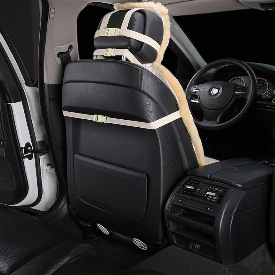 ヴィンテージ ムートン 100％ クルマシートカバー z-style ムートン シートカバー 本革 オーストラリア産羊長毛約