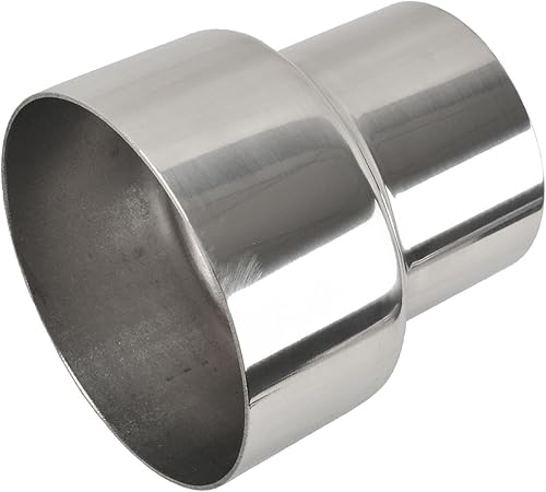 BATONECO Tubo de escape OD de 3 pulgadas a diámetro exterior de 4 pulgadas a tubo de componente, reductor de adaptador de tubo de 3 pulgadas de