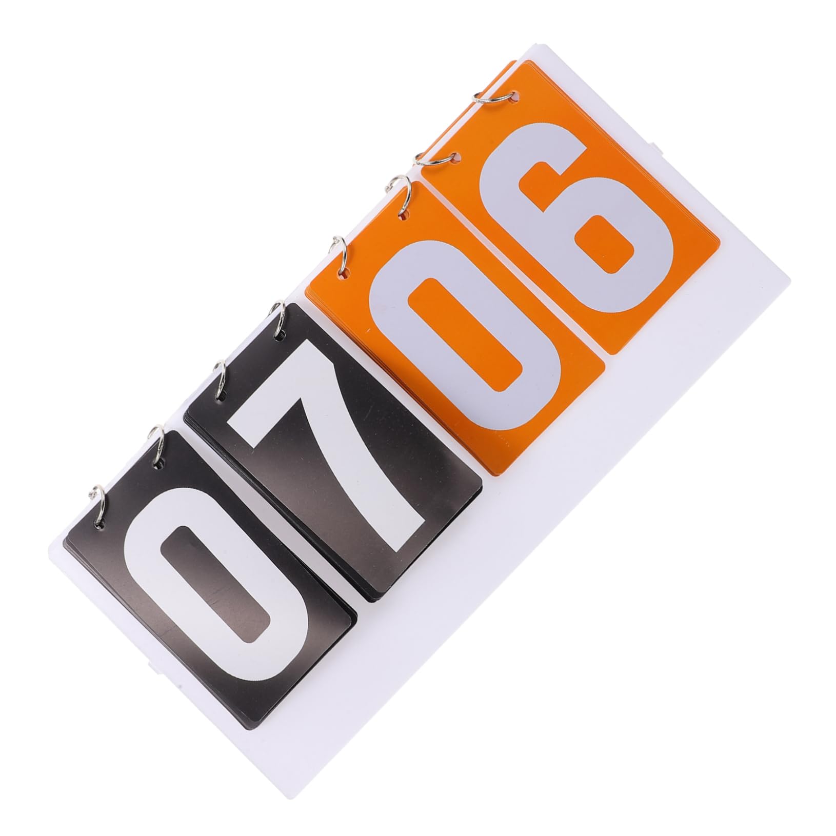 ibasenice Portable Flip Scoreboard for Basketball Baseball and Volleyball Multi Sport Scorekeeper for Table Tennis and More Versatile Display Scoreboard