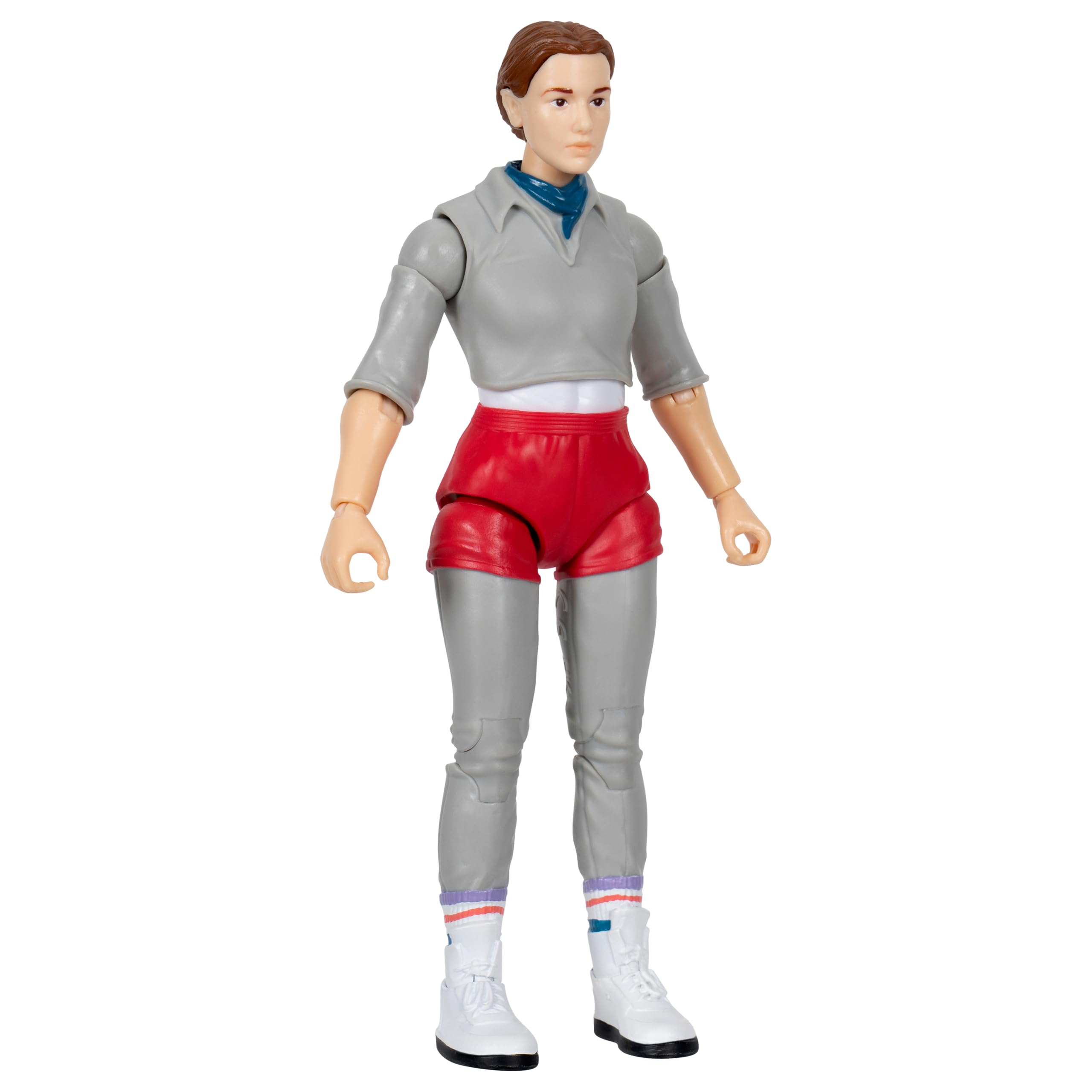 Jazwares Figurine de Collection Monde à l’Envers Eleven Stranger Things – Figurine hautement détaillée de 15 cm avec Jolie Tenue en Tissu Souple et Accessoires Uniques
