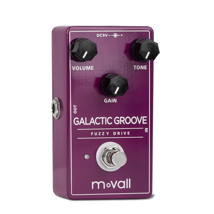 Amazon.com: Movall MP102 Galactic Groove Fuzzy Drive - Fuzz