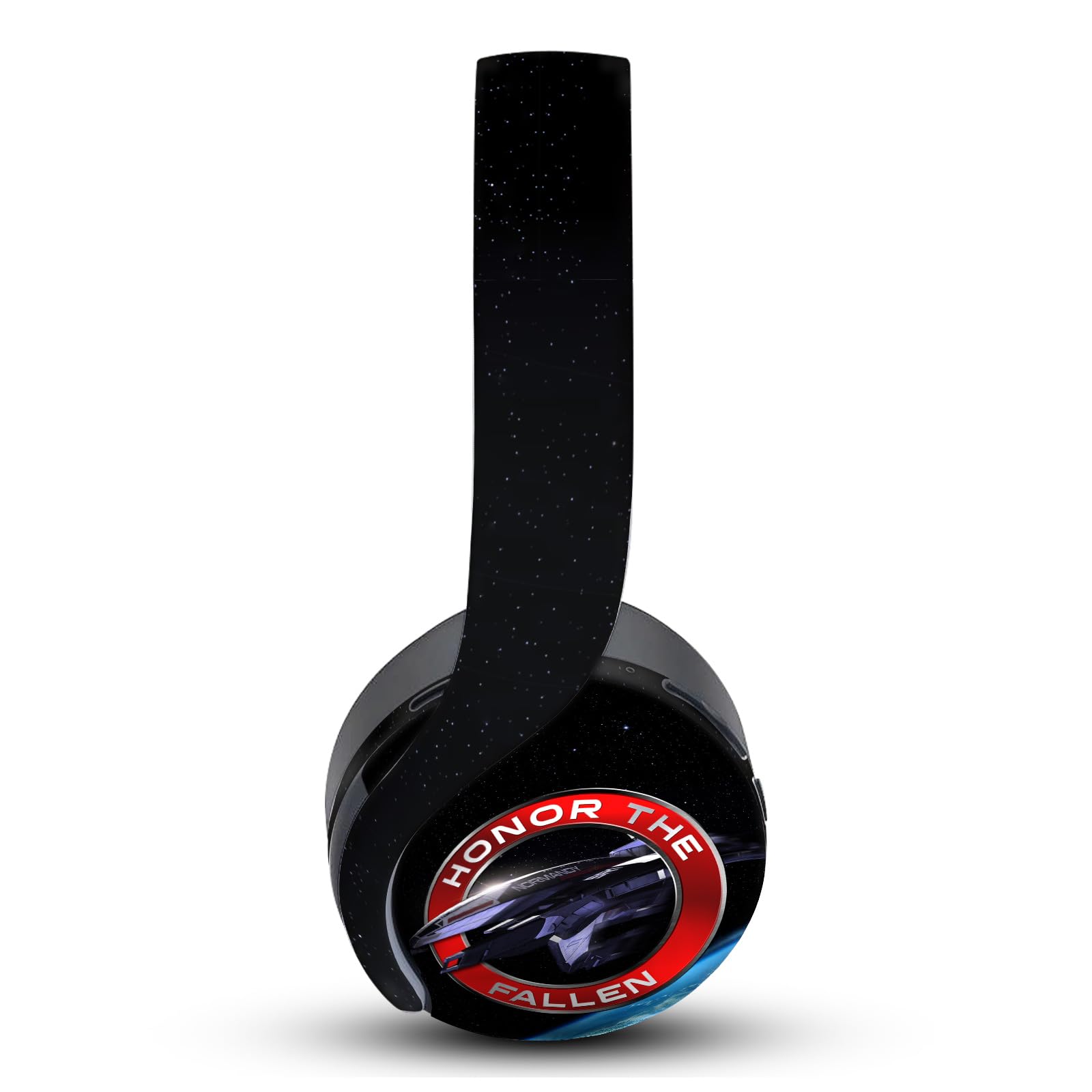 Head Case Designs Officially Licensed EA Bioware Mass Effect Normandy SR1 Graphics Vinyl Sticker Skin Decal Cover Compatible with Sony PlayStation PS Pulse 3D Headset