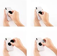 Vista 7 de PopSockets Soporte extensible intercambiable y agarre para teléfonos inteligentes y tabletas - Mármol Egeo