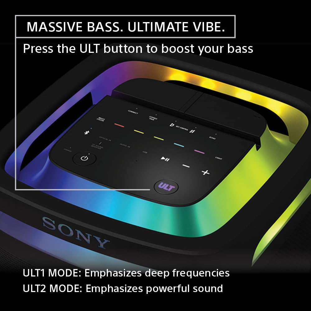 Amazon.com: Sony ULT Tower 9 - Altavoz Bluetooth para fiesta de