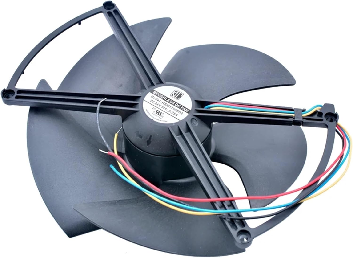 RSM17055S2 DC24V 17cm 170x150x55mm 0.25A 4 Wires Cooling Fan for Inverter Power Supply