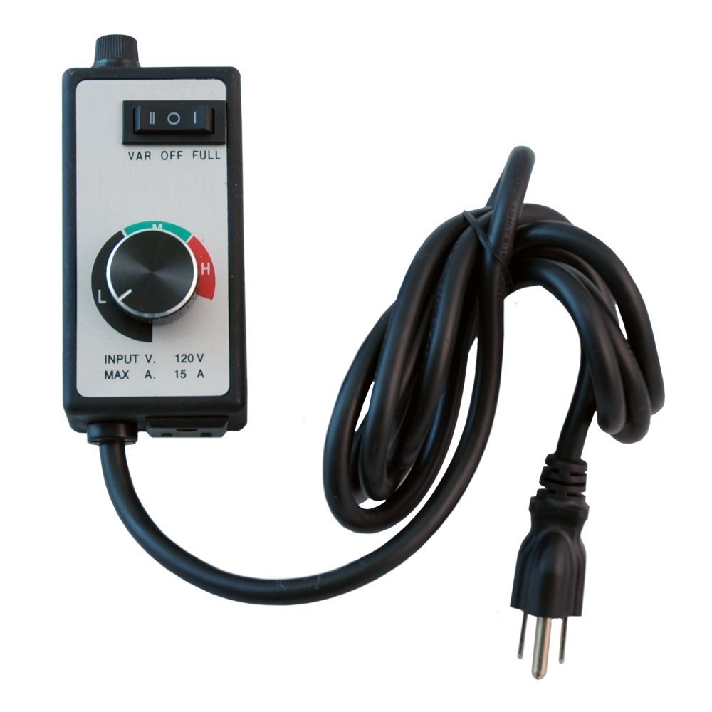 Lab Variable Fan 3 Speed Controller for Grow Tent and HVAC Intake and Exhaust Duct Fan Ventilation System