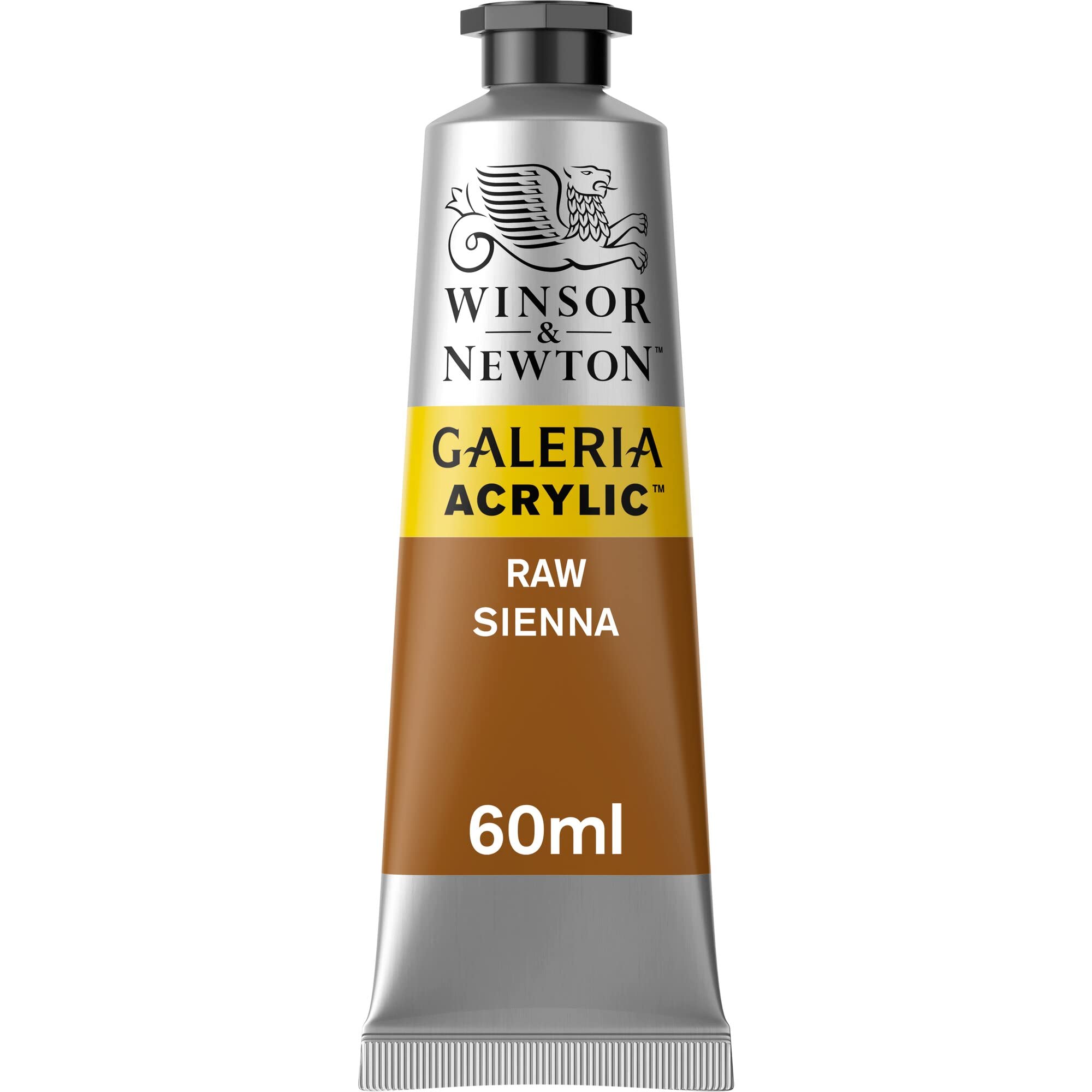 Winsor & Newton,60 ml (Pack of 1) SG Education GAL 2120552 Full Range of Galeria Acrylic, 60 mL Tube, Raw Sienna