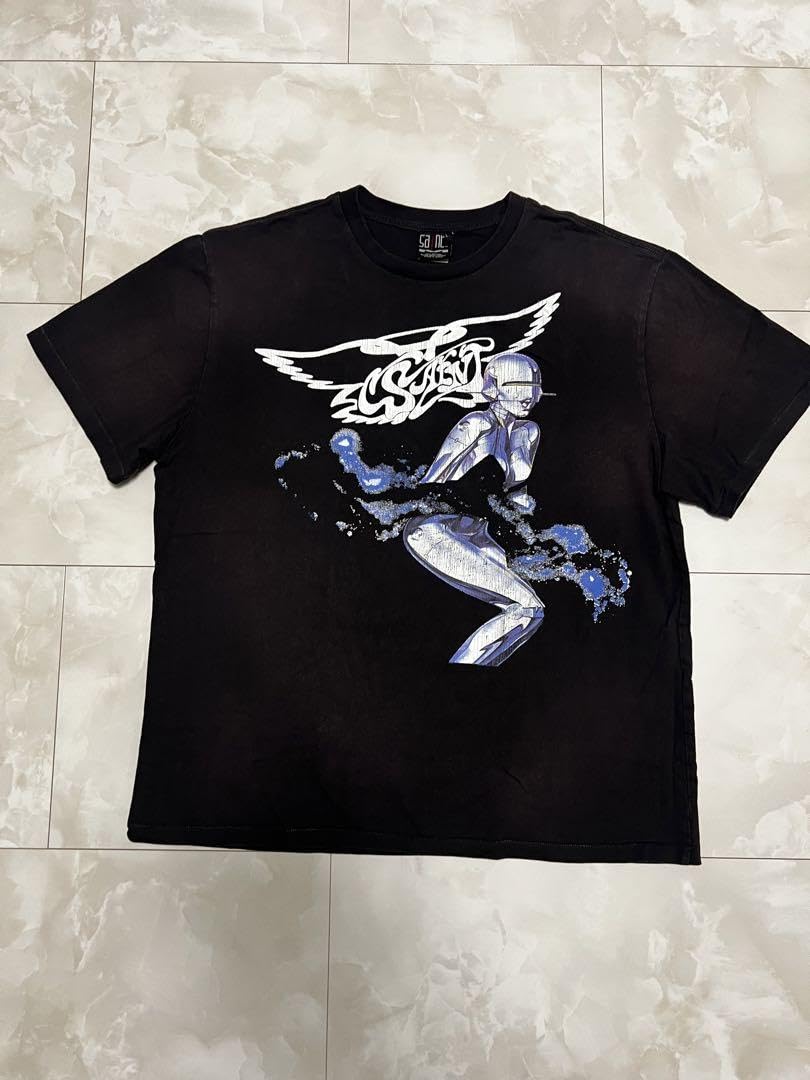 Amazon.co.jp: 空山基コラボ saint michael セントマイケル Tシャツ 