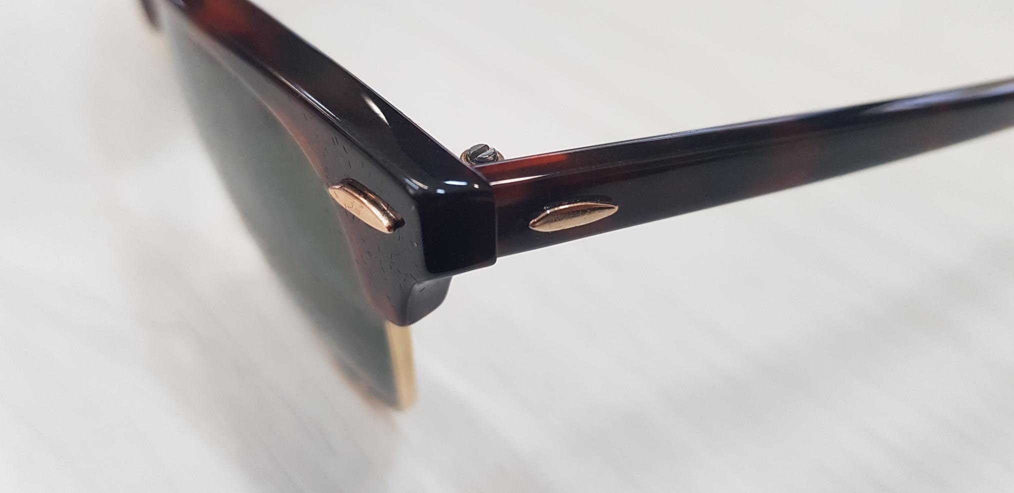 Óculos de Sol Ray-Ban Clubmaster 0RB3016 W0365 Tam 51