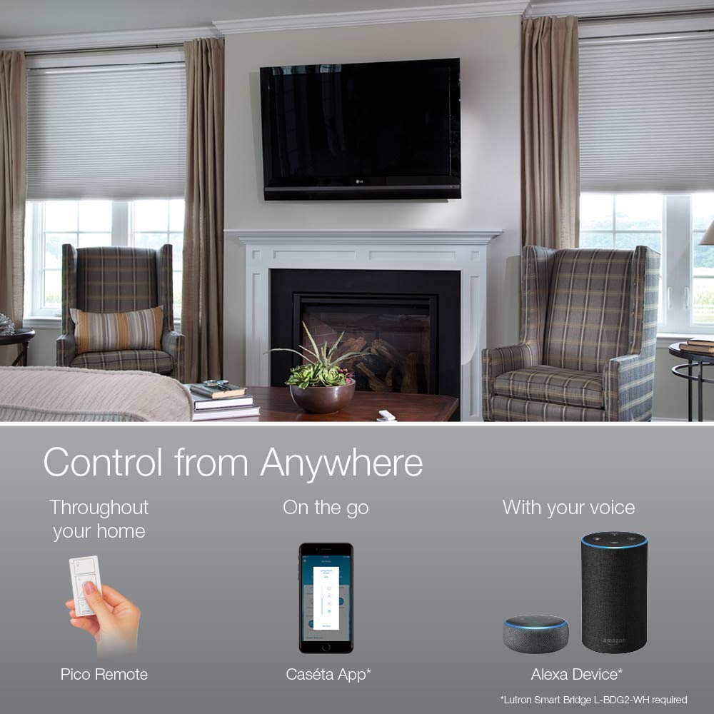 lutron shades alexa