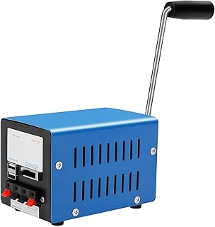 Générateur Portable, 20W Central Electrique, Dynamo, Batterie Externe Camping, Manivelle Manuelle, Chargeur D'urgence, Utilisé Comme Source D'alimentation Secours, Pour Opérations Terrain Etc