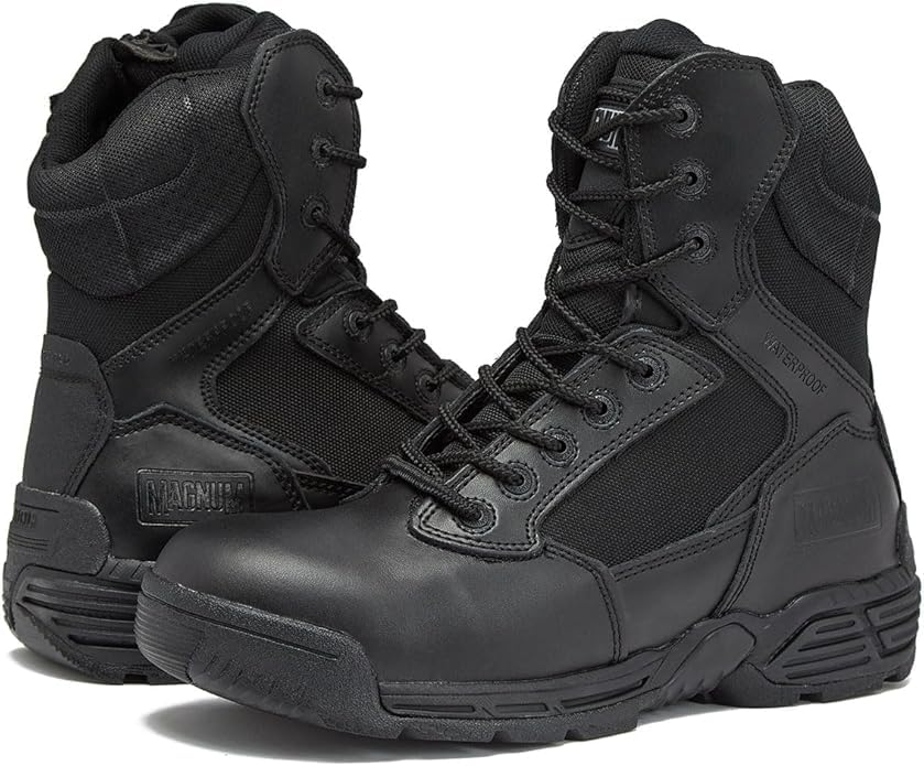 Image of MAGNUM - Men's Waterproof Tactical Boots, Mens Military Hiking Boots, Breathable Light Weight Work Boots for Men