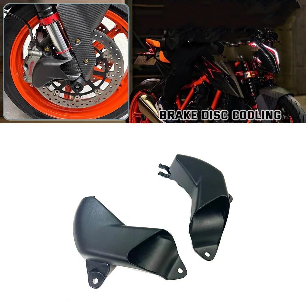 Do R EVO 2020-2025 Caliper Bracket Radiator Cover Brake Caliper Coole | Kompatybilna osłona osłony przewodu powietrza chłodzącego przedni hamulec motocykla