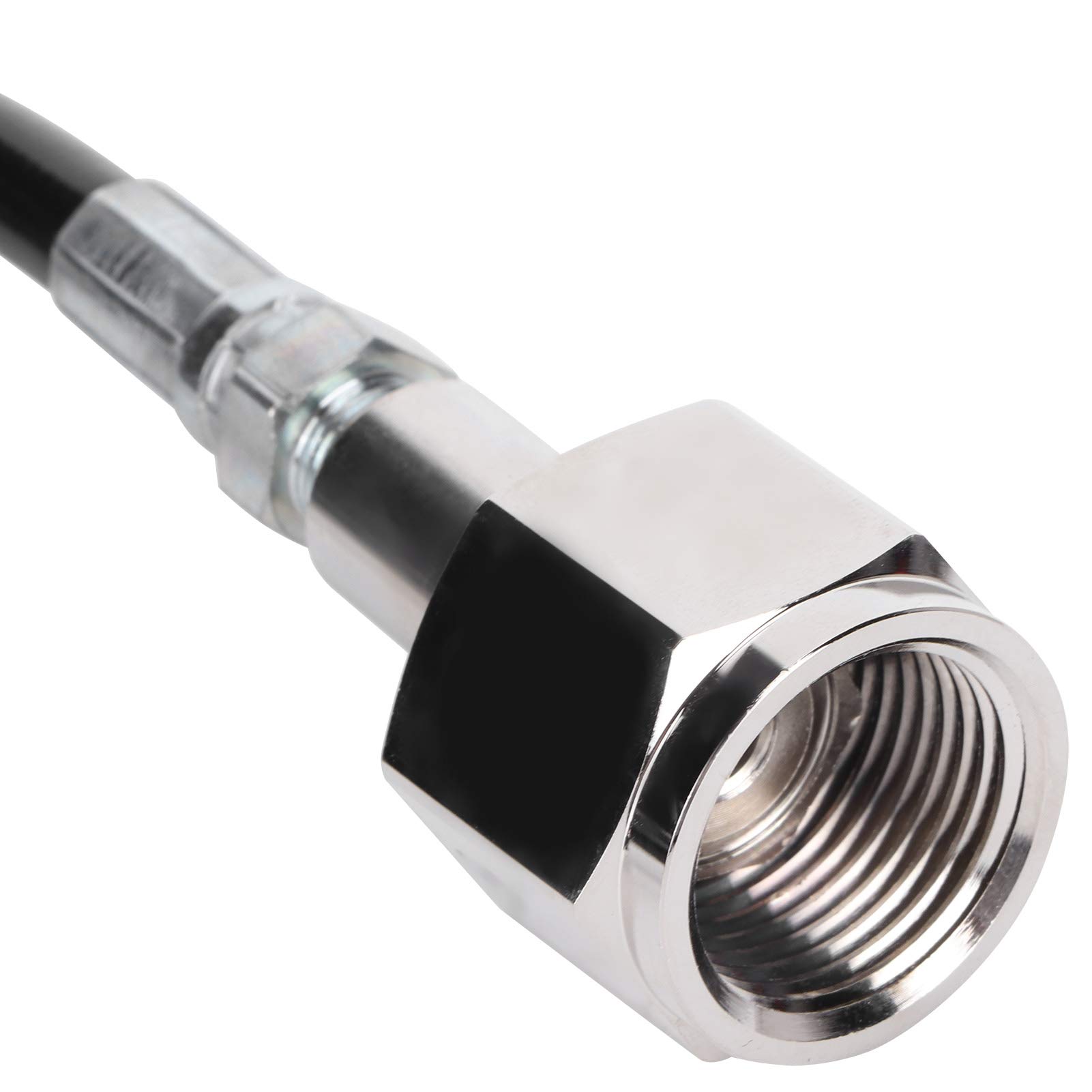 Uniwersalny adapter węża zewnętrznego CO2 ze stali nierdzewnej G5/8-14 1,5 m adapter do maszyny sodowej wąż podłącz urządzenie do sody do dużego zbiornika Co2 bezpośrednio 17000 psi