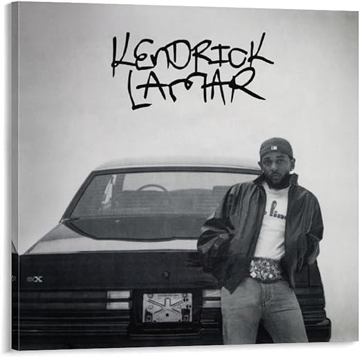 Music Gnx Album Cover Poster Kendrick Poster Lamar Canvas