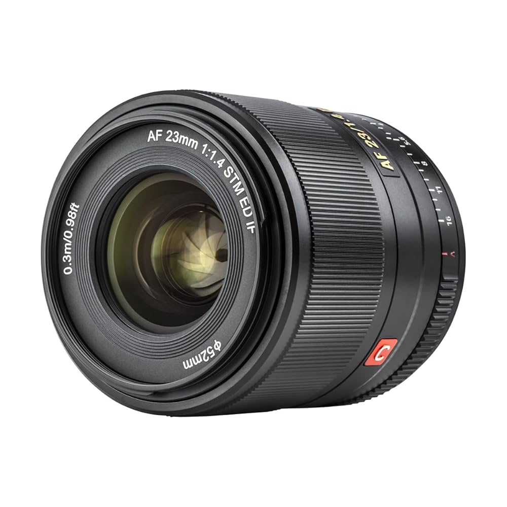 【美品】VILTROX AF 23mm F1.4 XF Fuji Xマウント Viltrox AF 23mm F1.4 APS-C Lens for Fujifilm X-Mount