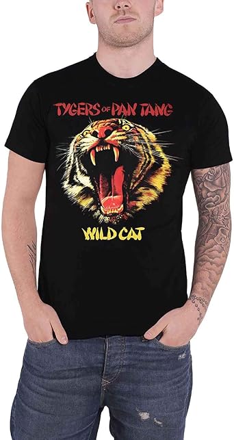 Tygers of pan tang t shirt Clearance