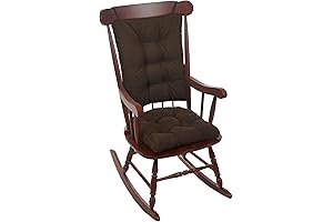 Klear Vu Omega Seat Cushion for Rocking Chair with Non-Slip Bottom, Back...