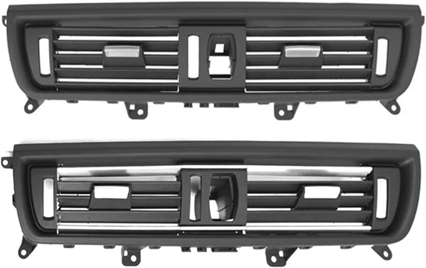 Compatible For BMW F10 F11 F18 520i 525i 535i 64229166885 64229209136 Car Air Conditioner Vent Front Console Central Dash AC Vent Grill(02)