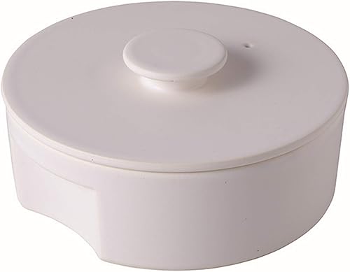 Maceta japonesa Donabe, Seto-mono, 49.0fl oz, diseño moderno, blanco, hecha a mano en Japón