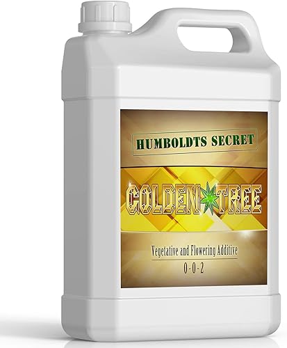 Mejor alimento para plantas y árboles Golden Tree de Humboldts Secret, crecimiento explosivo, incremento de la producción, recuperador de plantas