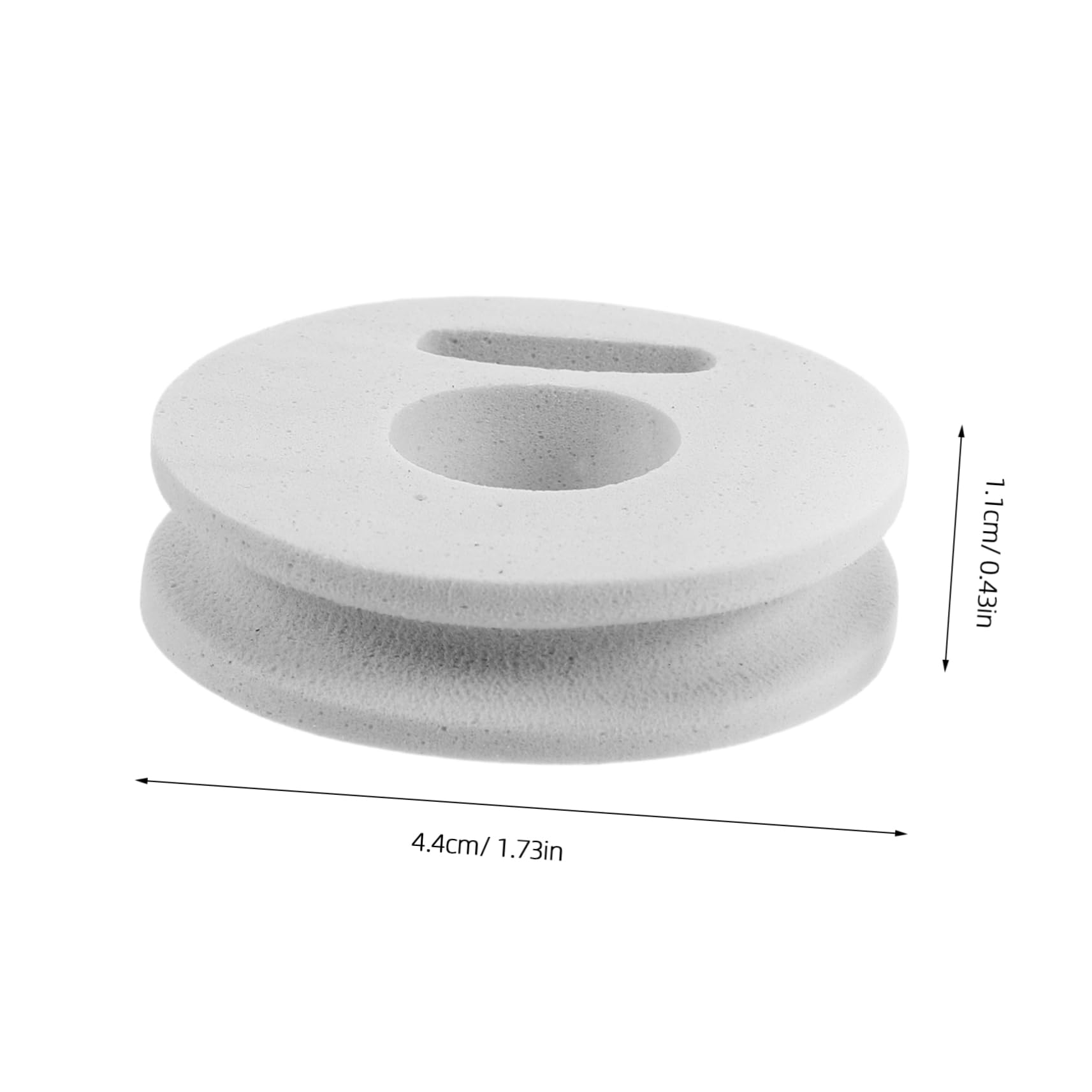 Toyvian 50pcs Fishing Line Foam Spools Storage Holder Durable Fishing Cord Winding Boards for Management Portable and Lightweight Design for