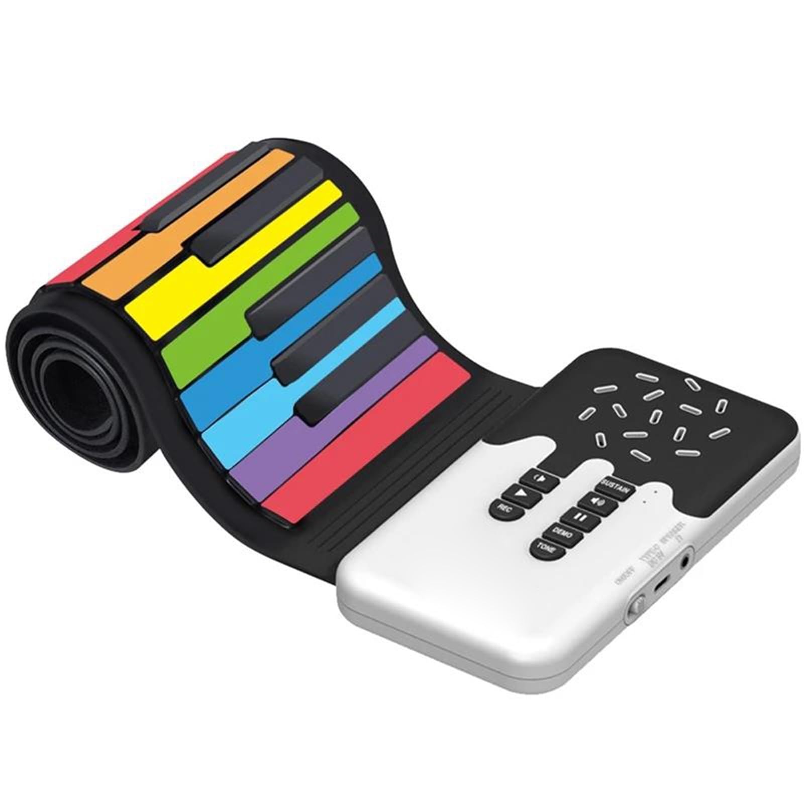 Tastiera Digitale Per Principianti Tastiera Digitale A 49 Tasti Pianoforte Arrotolabile Flessibile Con Altoparlante Pianoforte Elettronico A Mano Per Amanti Della Musica E Principianti