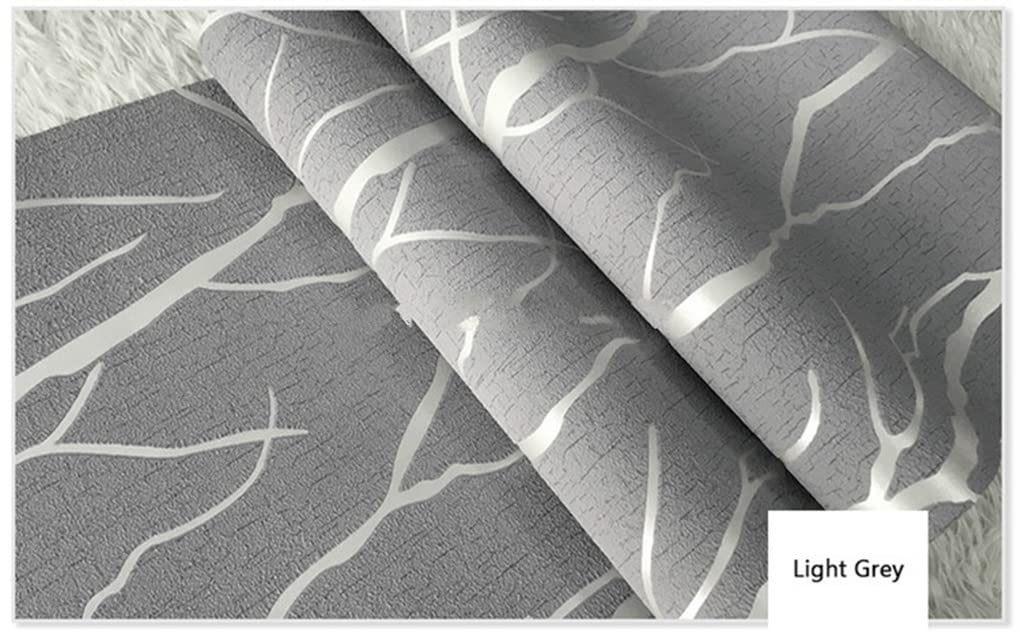 Minimalizm i nowoczesna modna tapeta na fizelinie, 3D relief, drzewo w paski, tapeta do salonu, na sofę TV (szara)