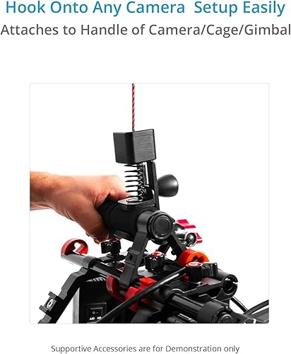 Miniatura 5 de FLYCAM Flowline Starter para cámara y cardán. Barra de soporte con rotación de 180°. Carga útil de hasta 16 libras. Peso mínimo requerido: 3 kg/6 lb