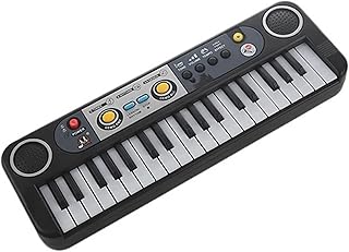 ZALHIN Keyboard Piano 37 Keys Electric Piano Digital Music Electronic Keyboard Musical Instrument With Mini Microphone