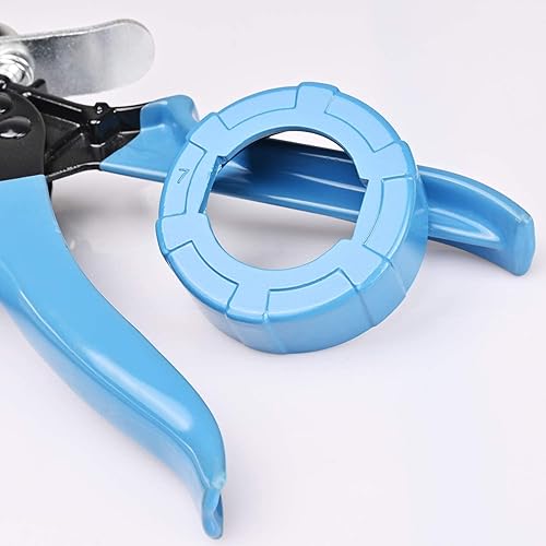 Miniatura 5 de Paquete de 2 tapas delanteras de aluminio para calafatear salchichas, cubierta frontal de aluminio duradera para calafatear salchichas (azul)..