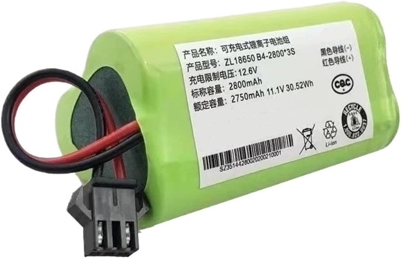 10.8V 2800mAh Battery, Compatible For Lefant, M501A，Compatible For Conga, 890 Slim Wet Robotic Vacuum Cleaner Part