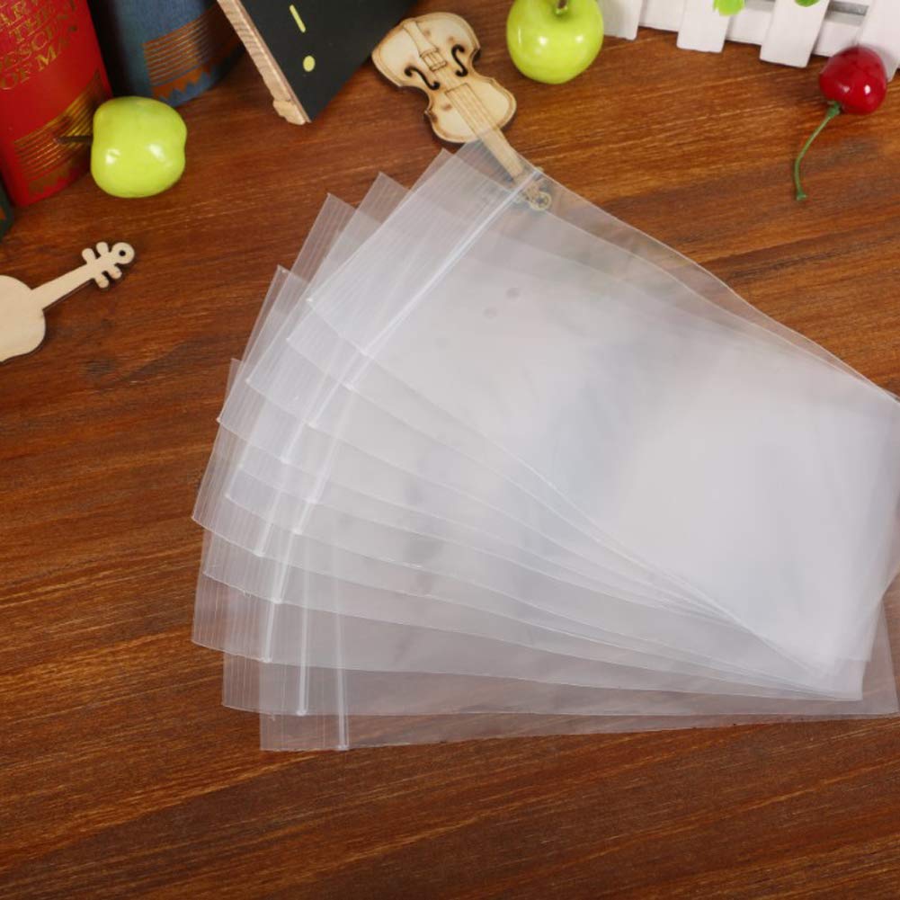 100 NUOVI 40x40mm Piccoli Sacchi Di Plastica Gialli - Foto 4