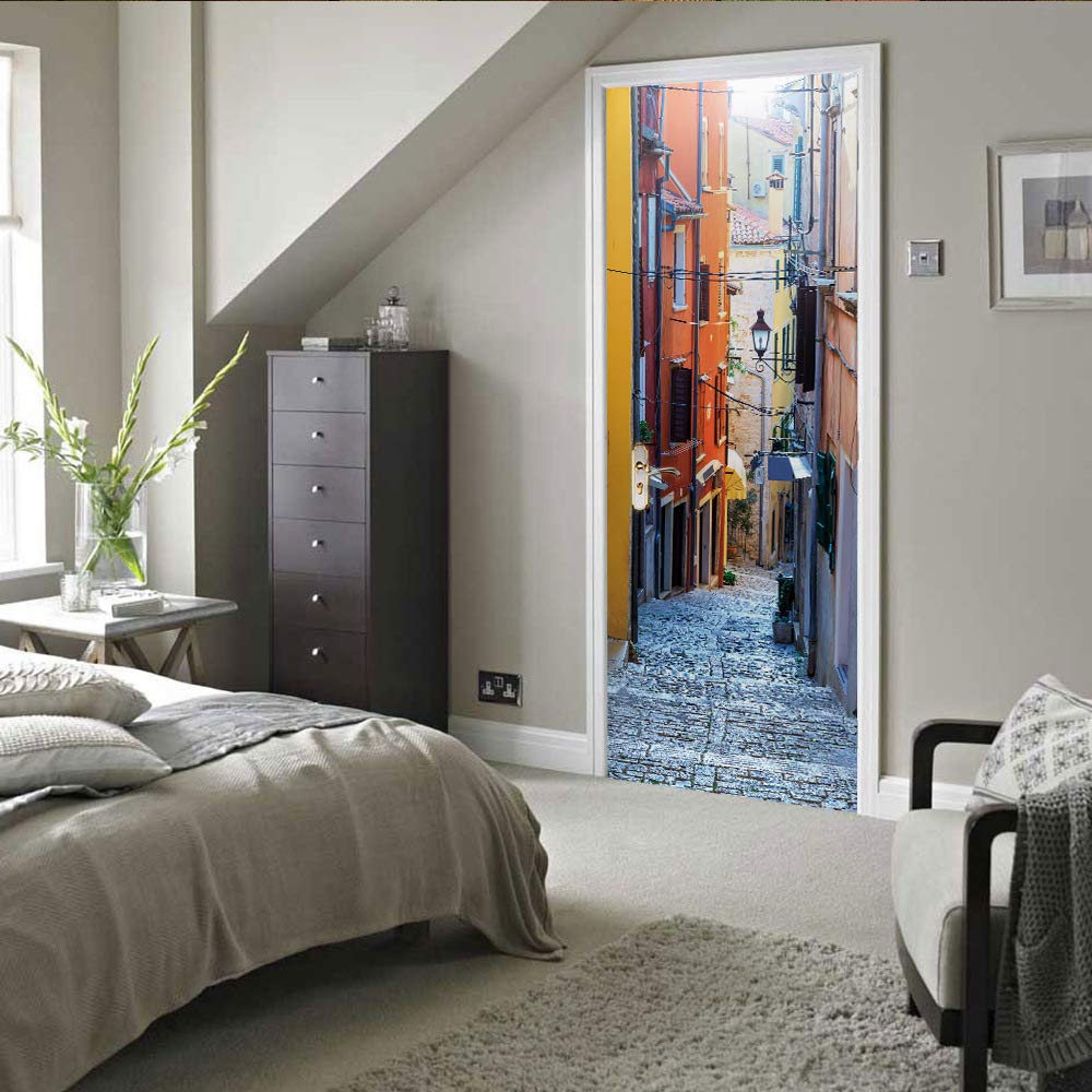 Décalcomanie Murale 3D Clear Lake 422 - Papier Peint Vinyle Pour Escalier
