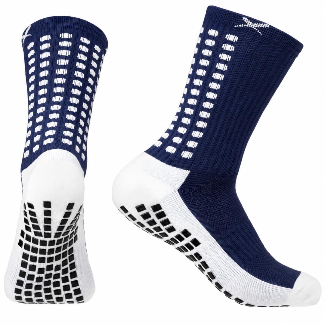 Lux Dual Grip Soccer Socks for Men &amp; Women - DualGrip Engineered for Performance &amp; Comfort - Anti-Slip Grip Socks for Soccer