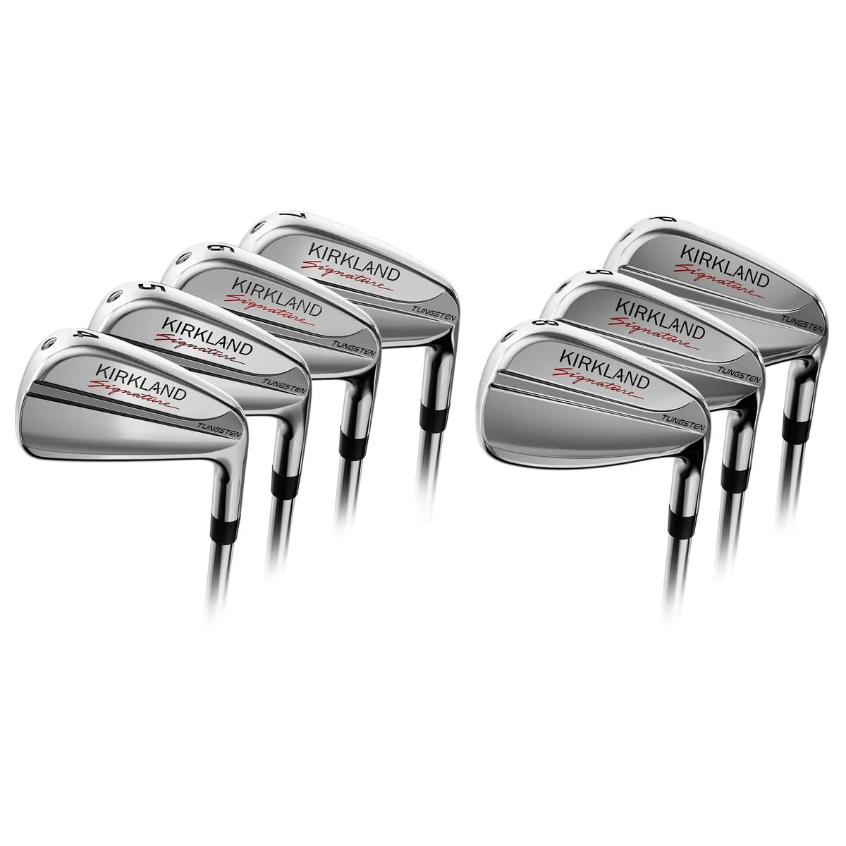 Kirkland Signature 7-Piece Regular Flex Right-Handed Iron Set